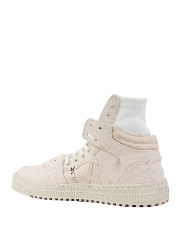 off white trainers beige