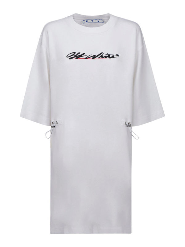 t shirt dress off white