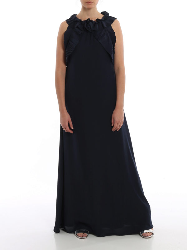 شب P.A.R.O.S.H. - Potere ruched dress 