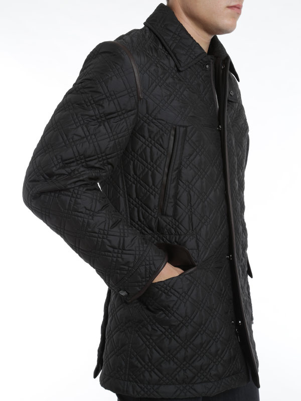 کاپشن Brioni - Quilted Field jacket 