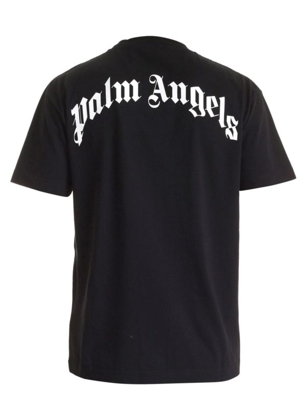 Tshirt Palm Angels Tshirt Ice Bear nera PMAA001E20JER0031060