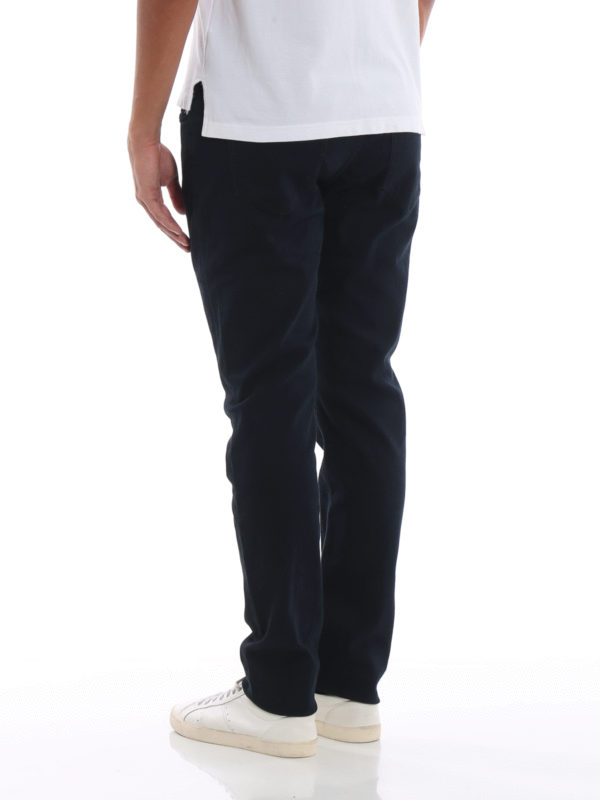 Casual trousers Michael Kors - Parker slim fit five pocket slacks -  CF89A5G21N428