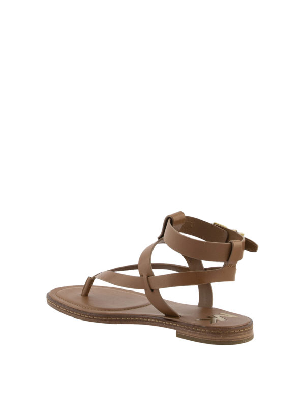 michael kors pearson leather sandals