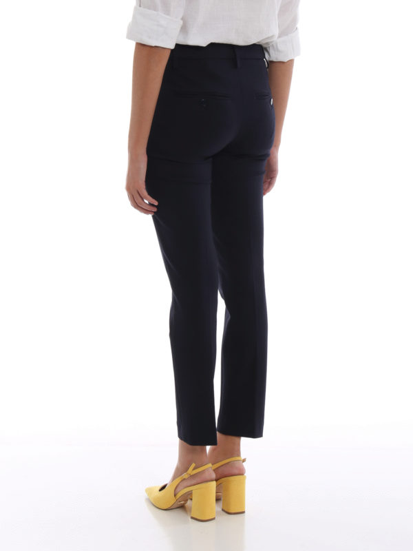 Perfect blue jersey trousers 