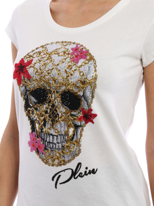 philipp plein t shirt paillette