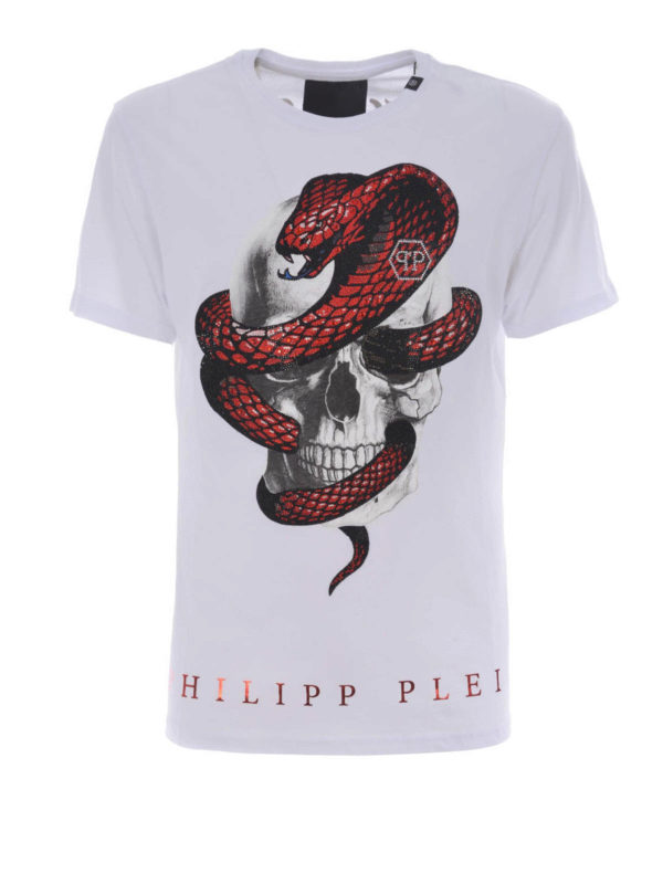 philipp plein t shirt strass
