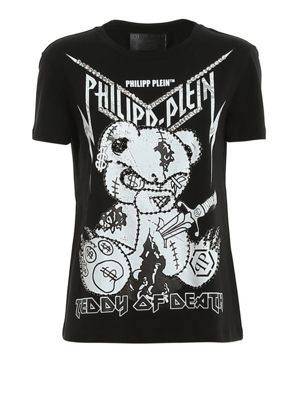 philipp plein rhinestone t shirts