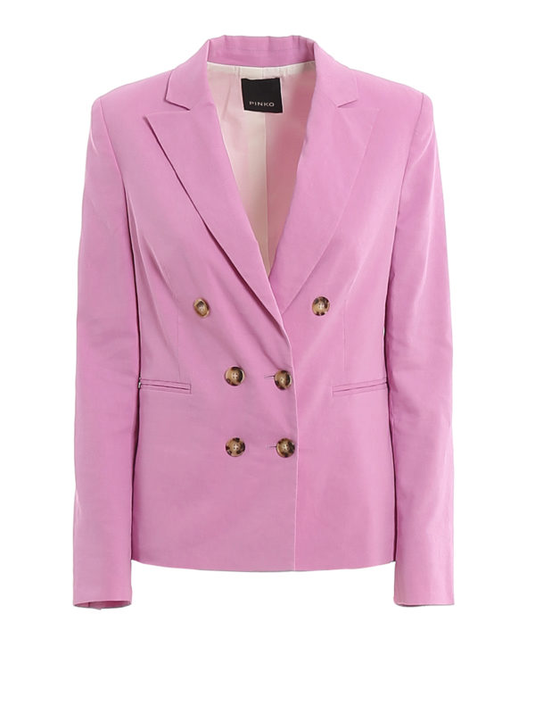 Blazer Pinko Blazer Rosa 1b14du7435o31 Ikrix Shop Online