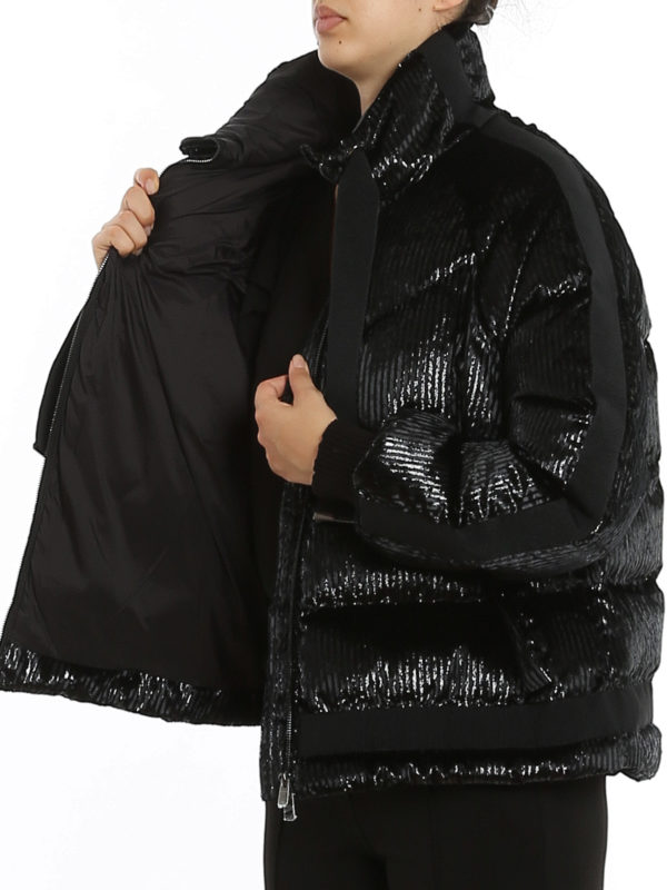 velour padded jacket