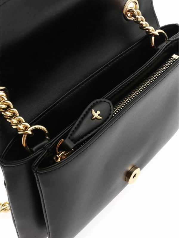 pinko mini love shoulder bag