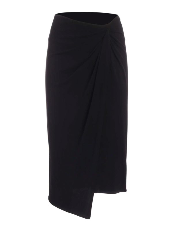 Pinko - Studioso skirt in black - Knee length skirts & Midi - 1G15UTY6X3Z99