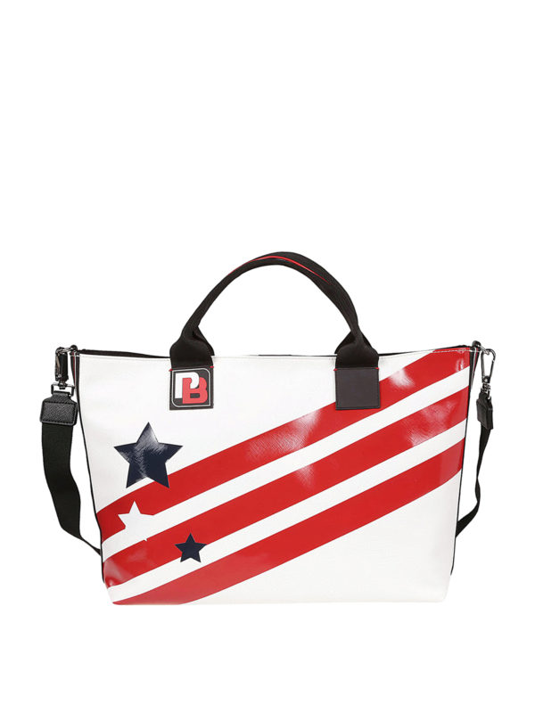 کیف دستی Pinko - Striped shopping bag - 1H20N1Y5CHZR2 | iKRIX