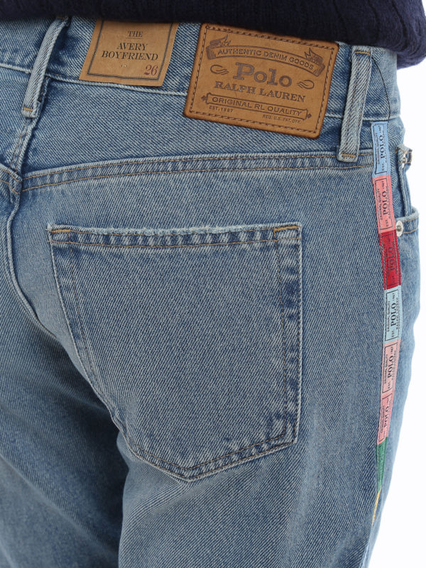 leven waardigheid Verward Straight leg jeans Polo Ralph Lauren - Avery boyfriend jeans - 211763821001