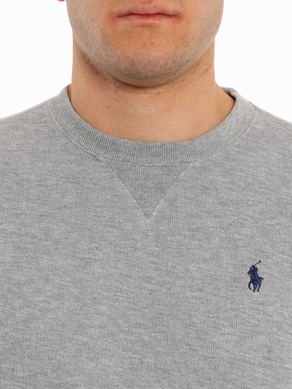 polo men's crew neck sweatshirt