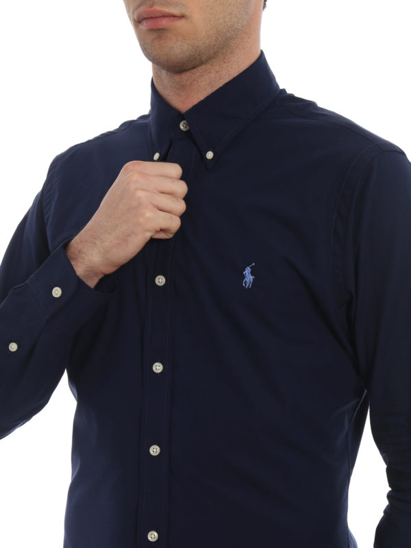 ralph lauren shirt dark blue