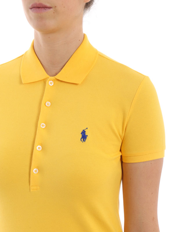 yellow ralph lauren polo