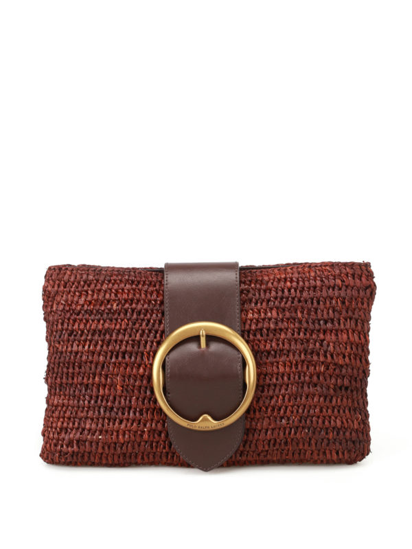 small raffia clutch