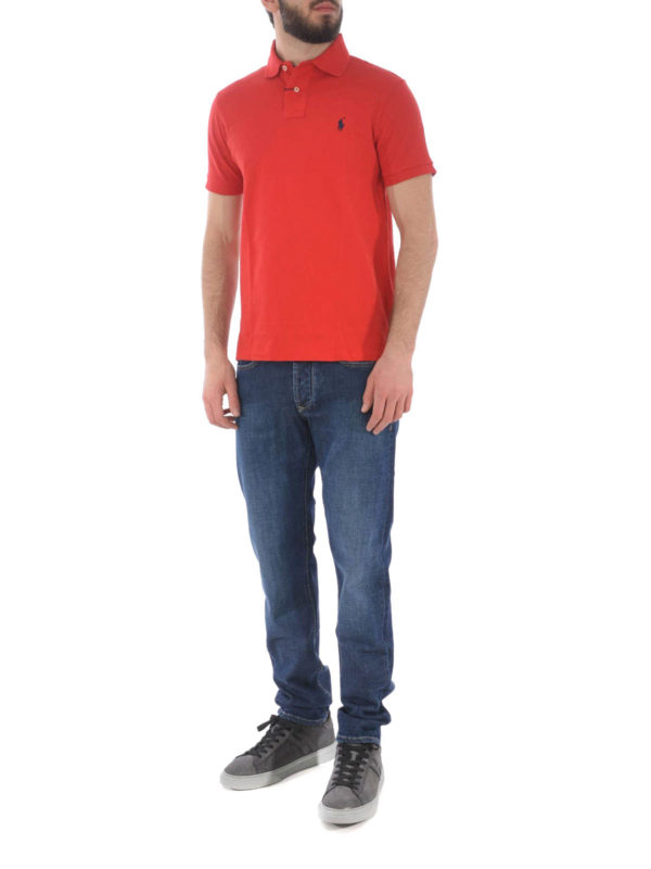 custom slim fit polo shirts
