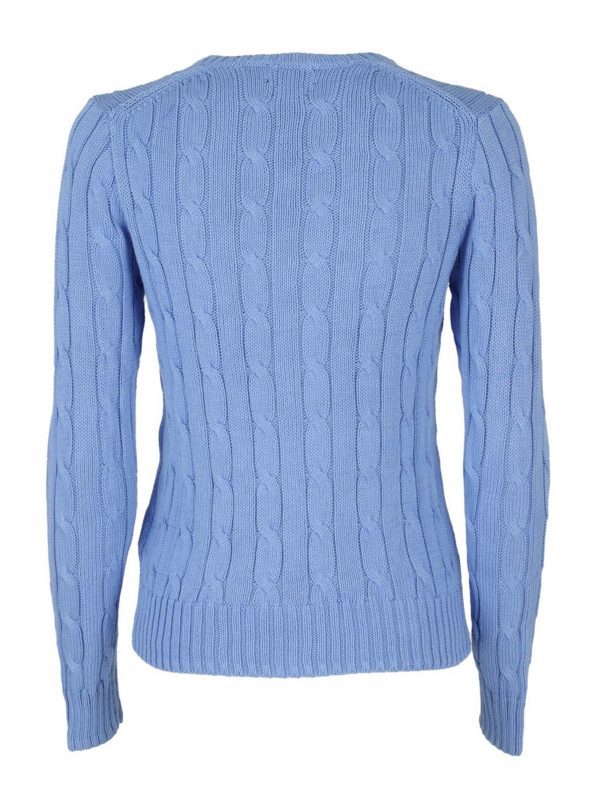 ralph lauren pima cotton v neck jumper