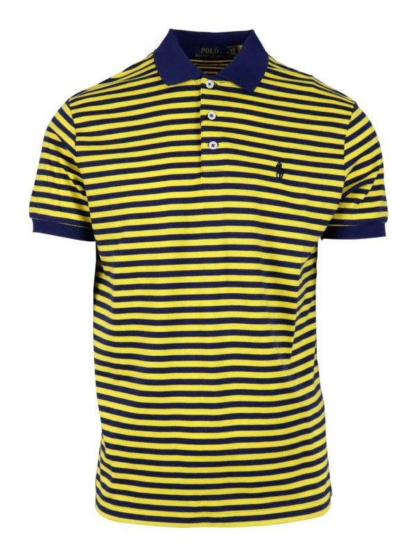 black and yellow ralph lauren polo shirt