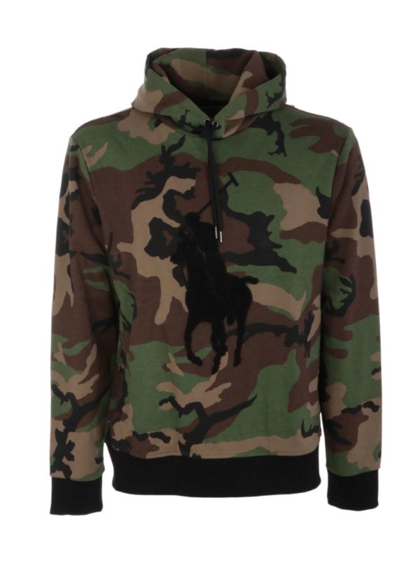 polo hoodie camo