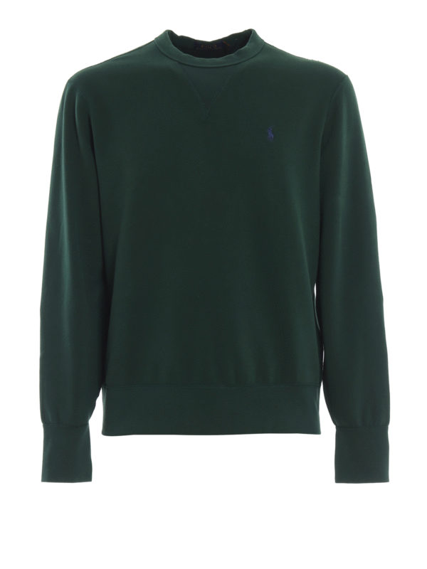 green polo fleece