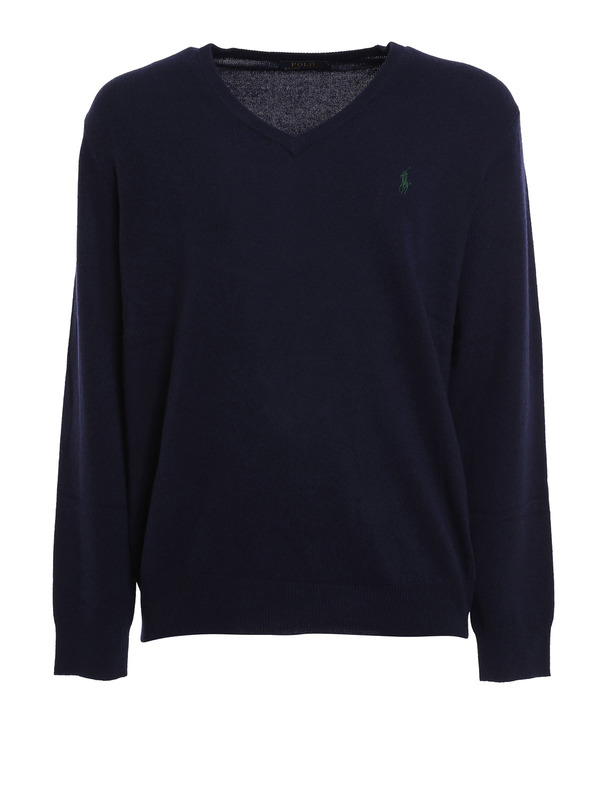 ralph lauren merino wool v neck