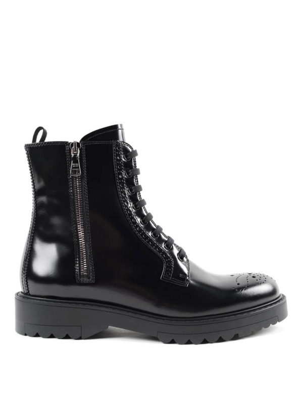 prada brogue boots