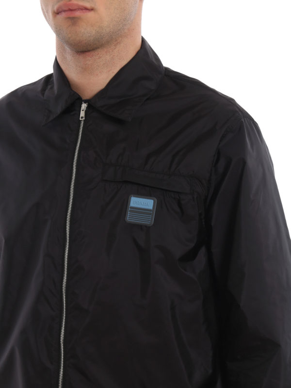 lightweight nylon windbreaker