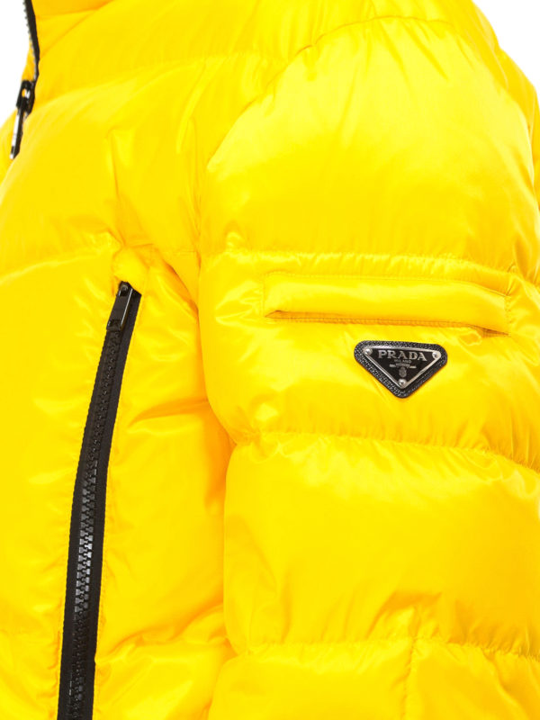 کاپشن Prada - Maxi zip padded jacket 