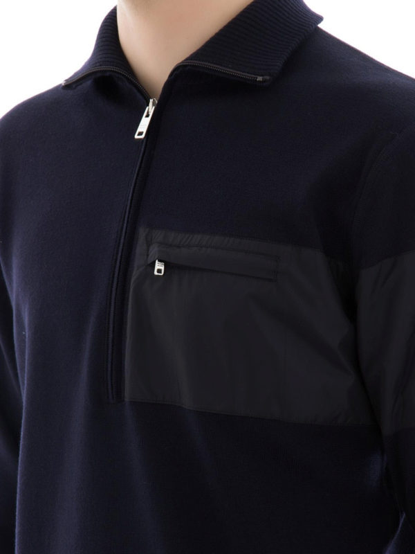 prada nylon turtleneck
