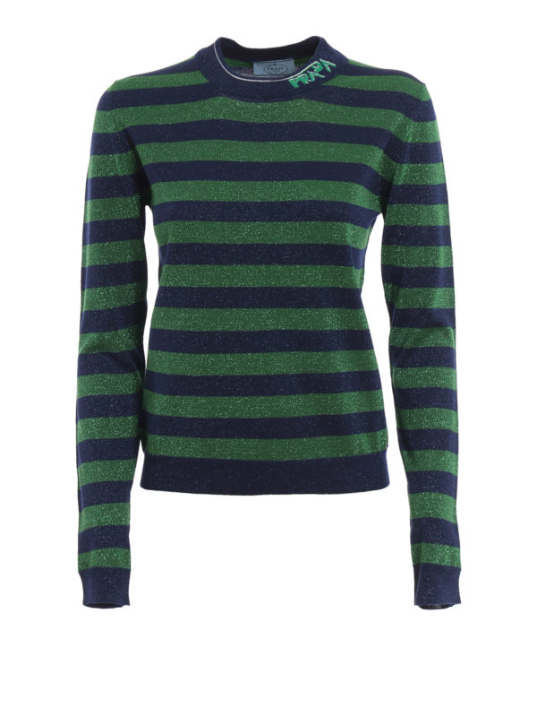 prada striped sweater