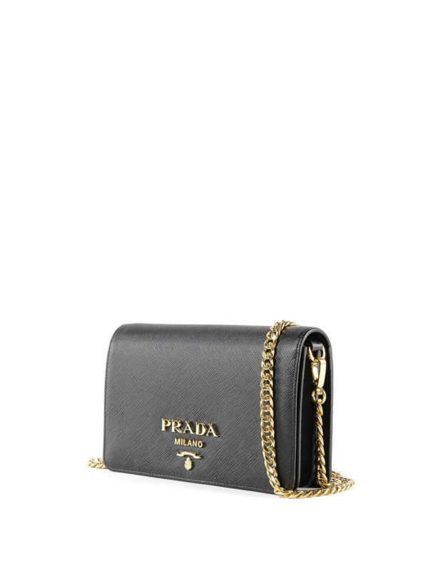 Prada - Saffiano leather wallet clutch 