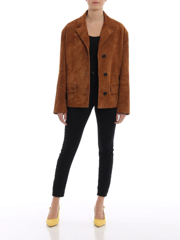 soft suede jacket