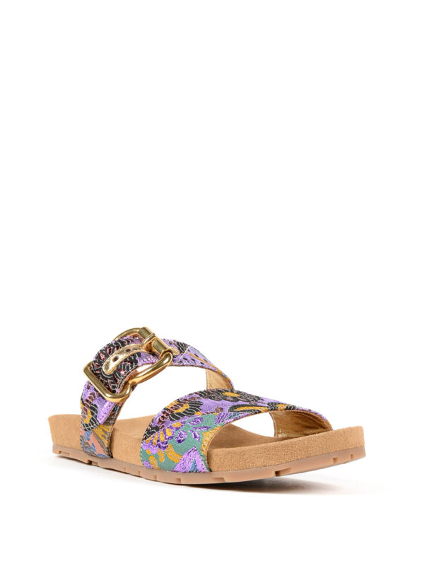 prada brocade sandals