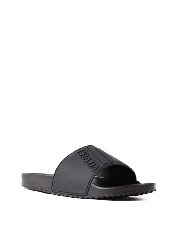 prada slip on sandals