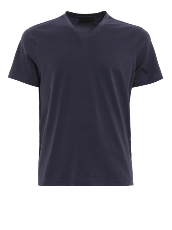 تی شرت Prada - Stretch cotton T-shirt 