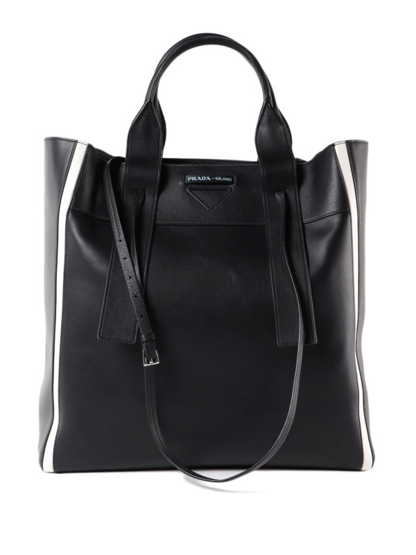 prada patent leather tote