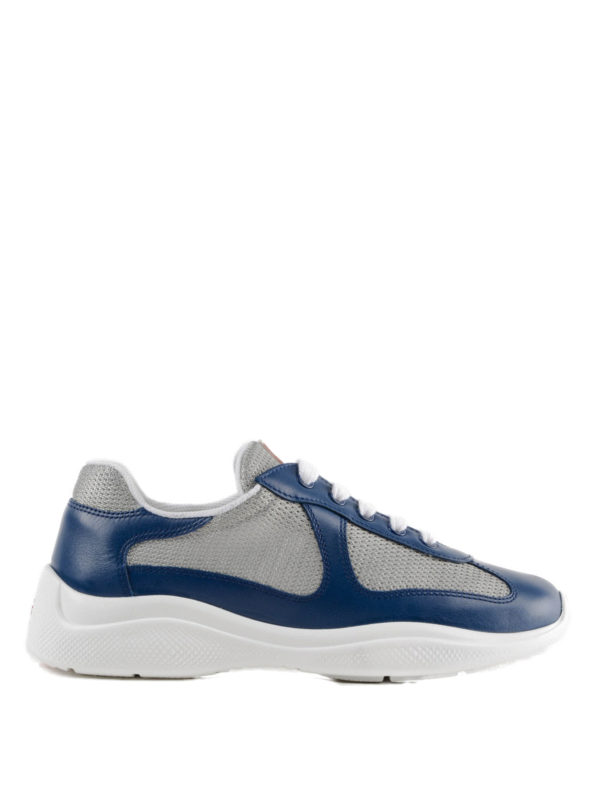 prada light blue shoes