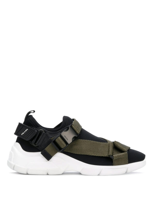 green prada trainers