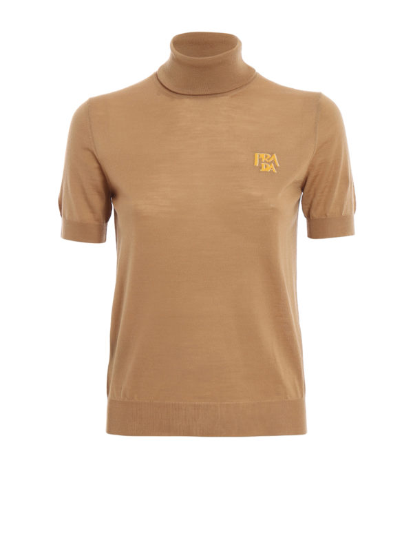 Logo turtleneck pullover 