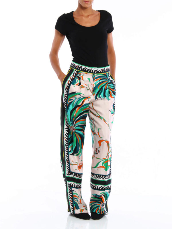 کژوال Emilio Pucci - Printed silk 