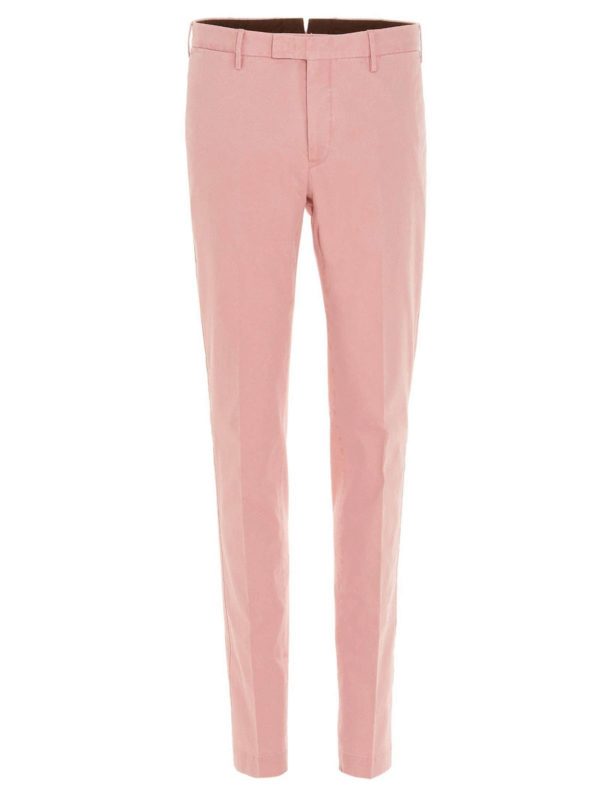 skinny pink trousers