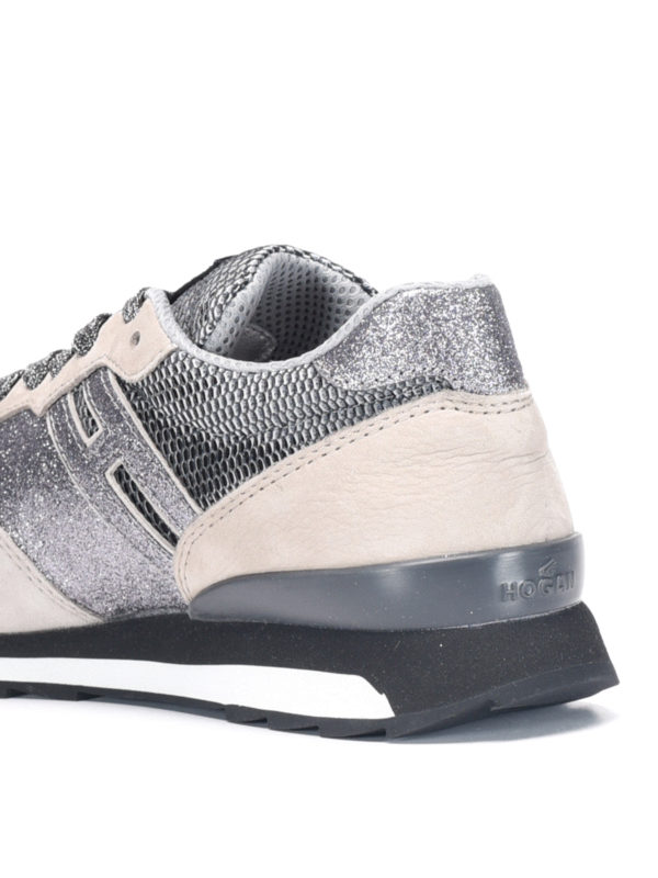 اسپرت،اسنیکرز Hogan Rebel - R261 glitter sneakers - HXW2610Q900GB6384Z