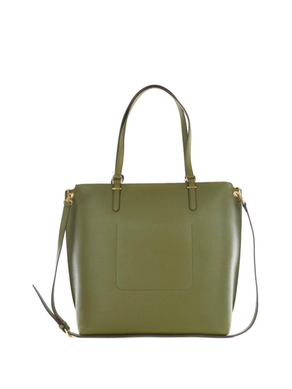 Ralph Lauren - ECO LEATHER ABBY MEDIUM TOTE - totes bags ...