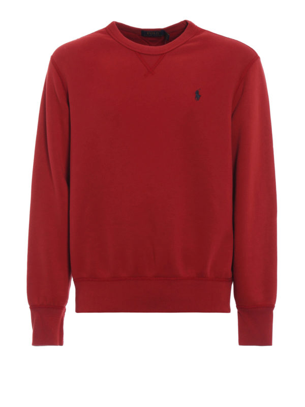 ralph lauren sweatshirt red