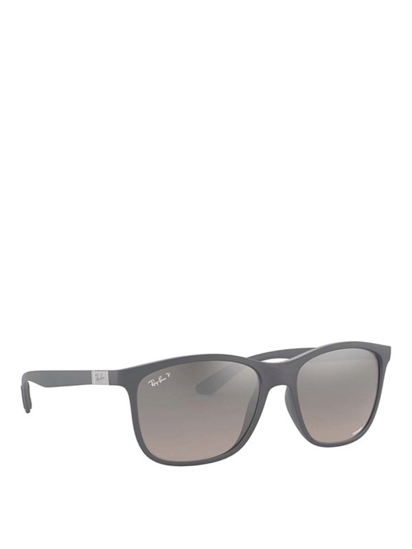 matte grey ray bans