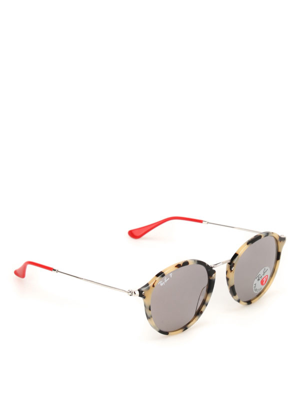 Occhiali da sole Ray Ban - Occhiali da sole tondi tartarugati - RB24471247P2