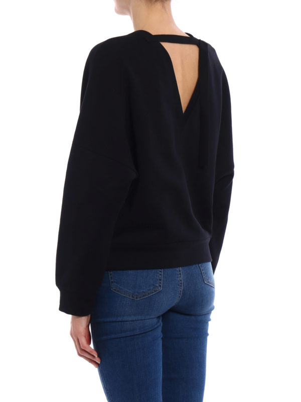 سویشرت N°21 - Rear V-neck sweatshirt 