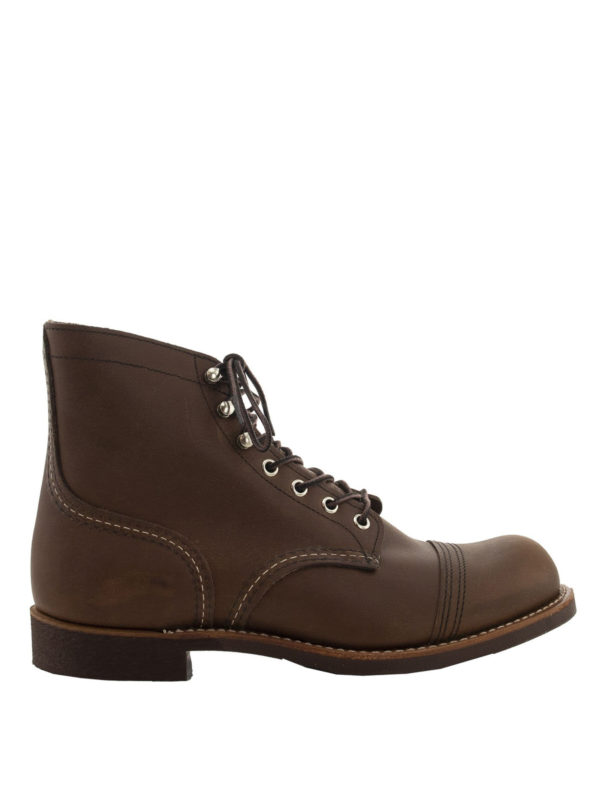 red wing iron ranger brown